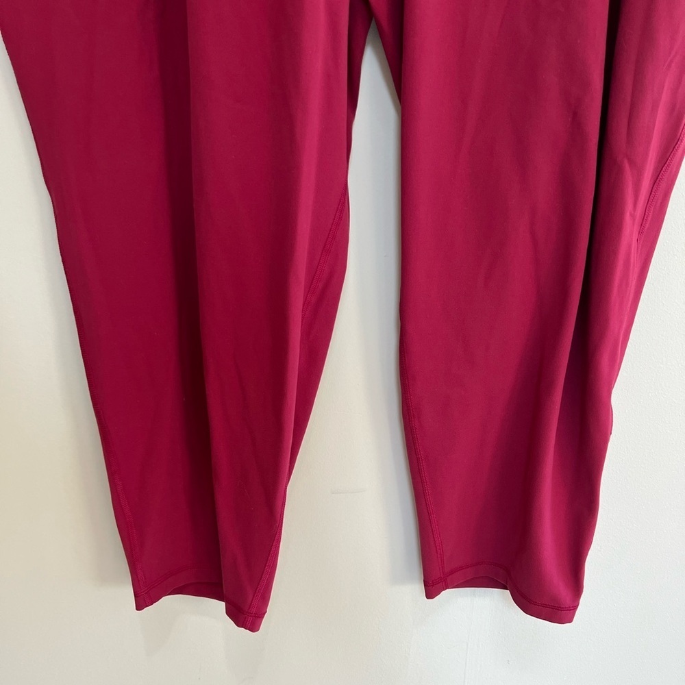 Athleta NWT Elation Yoga Pant in Raspberry Red, size 2X - Picture 5 of 12